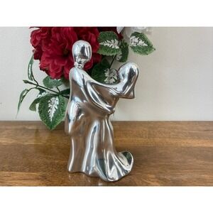 Hoselton Sculpture Dancing Couple Aluminum Modernist MCM Canada Collectible Art‎